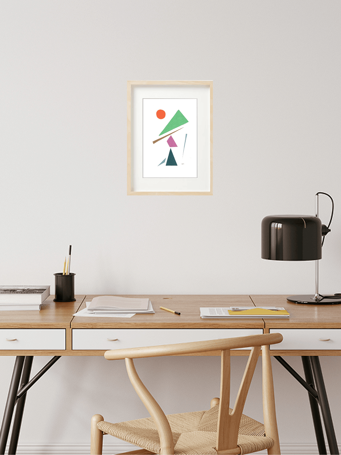 Minimal Geometric Shape Art