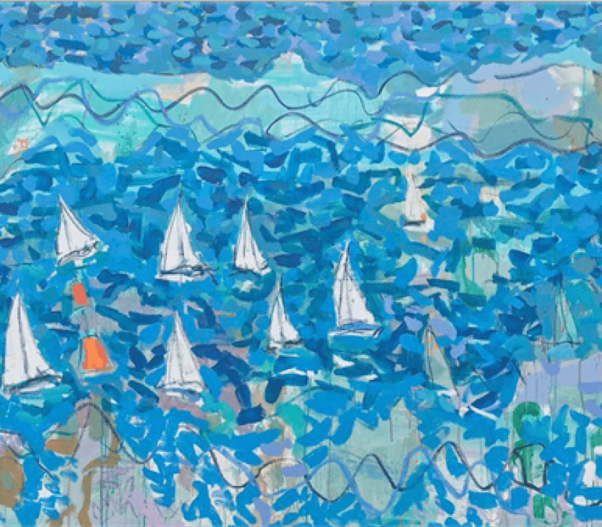 HOW IMPRESSIONIST SAILBOAT PAINTINGS BRING CALM OCEAN VIBES TO ANY ROOM