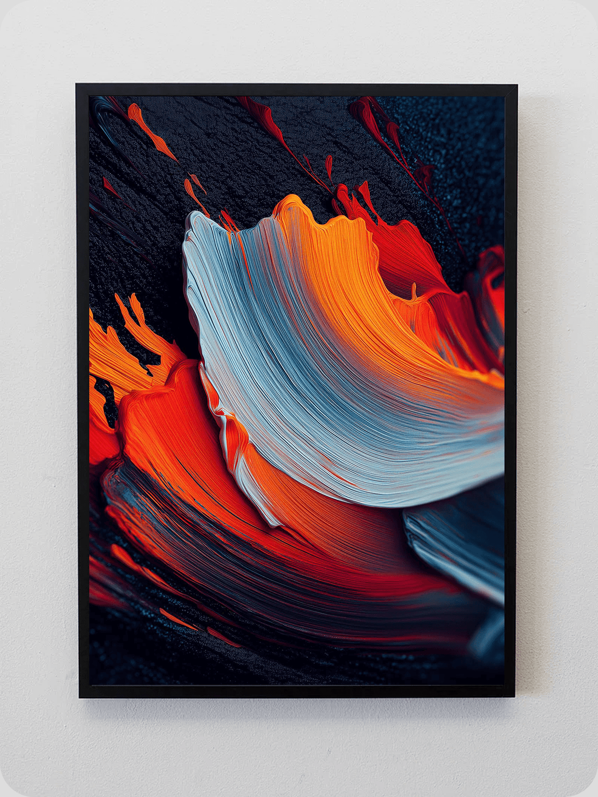 Molten Wave Flow Painting