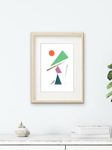 Minimal Geometric Shape Art