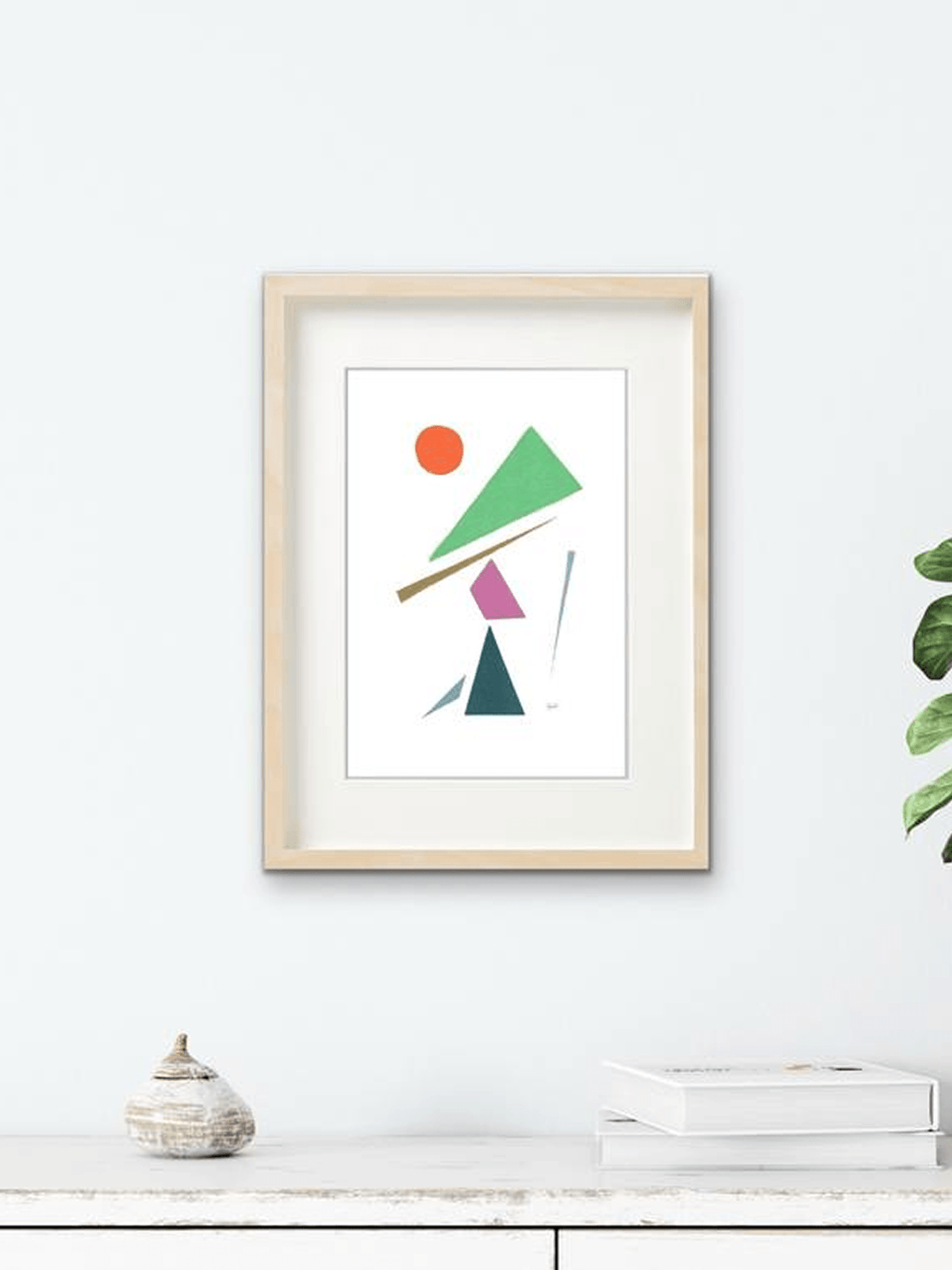 Minimal Geometric Shape Art