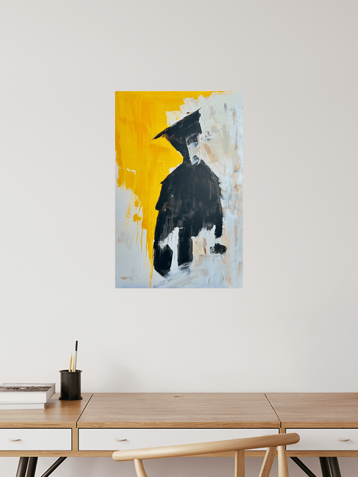 Graduate Silhouette Canvas