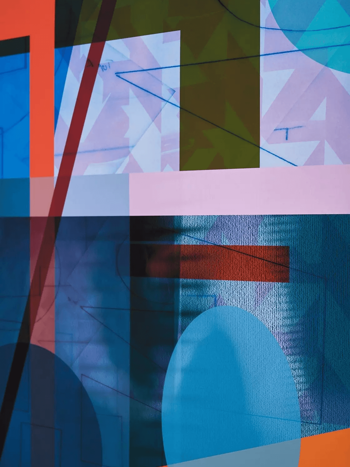 Layered Geometric Abstract
